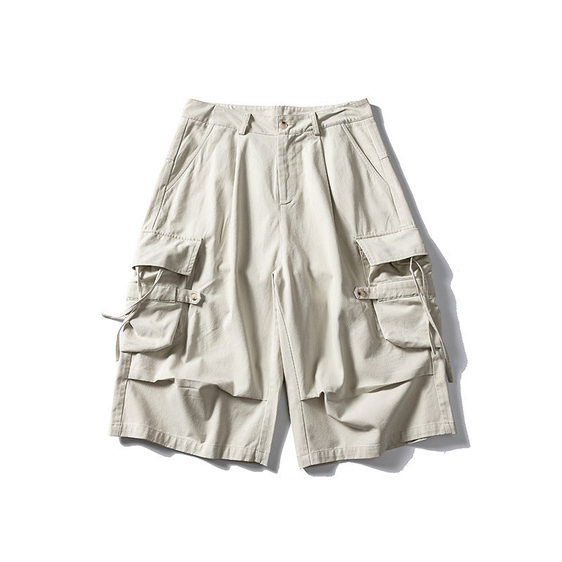 Solid Color Casual Pants Maillard Outdoor Shorts