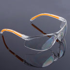 Transparent labor protection goggles