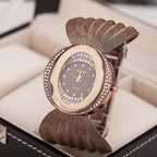 Gold Silver Mesh Strap Watch Ladies Fashion Watch