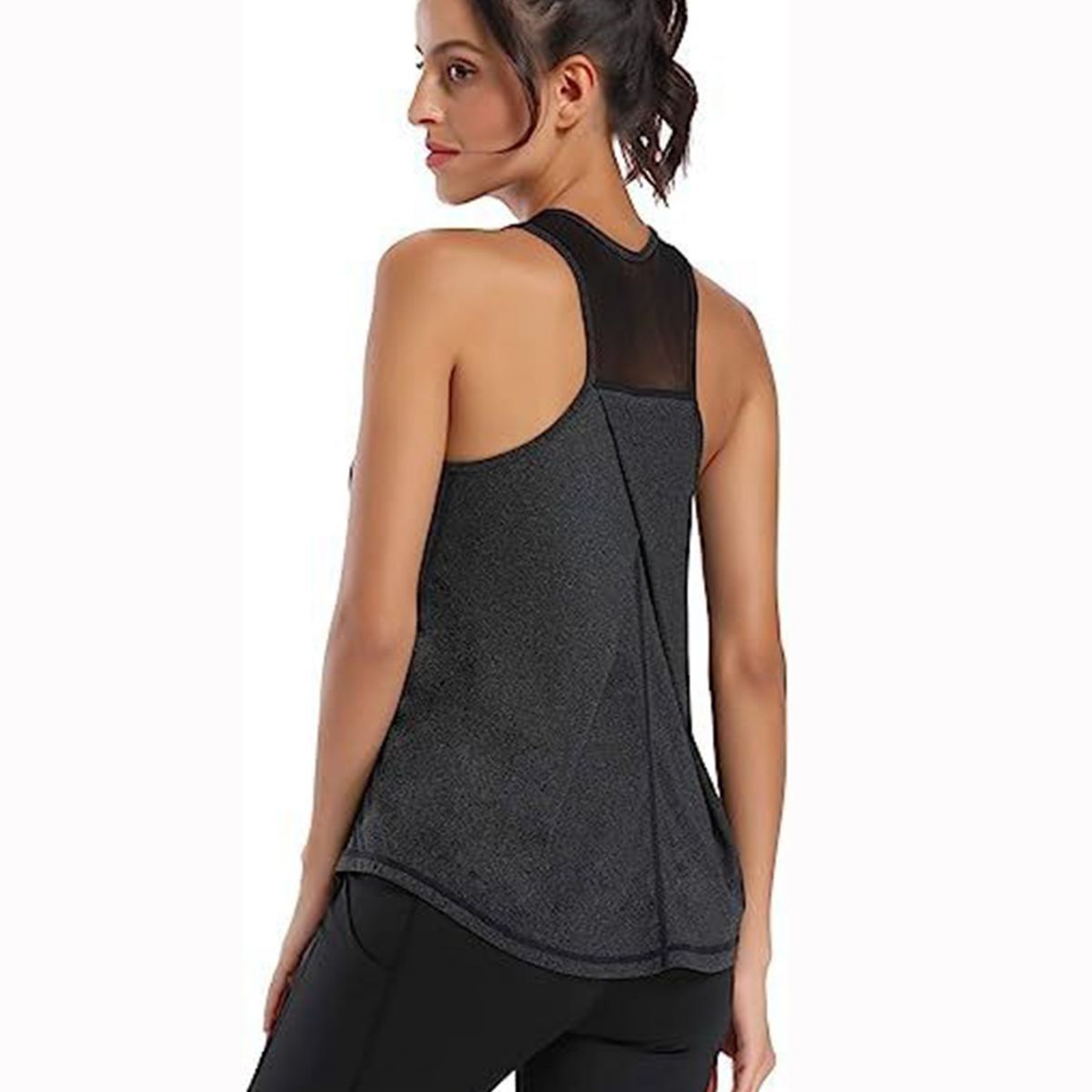 I-shaped Vest Mesh Yoga Sports Running Vest Sleeveless Workout Clothes
