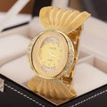 Gold Silver Mesh Strap Watch Ladies Fashion Watch