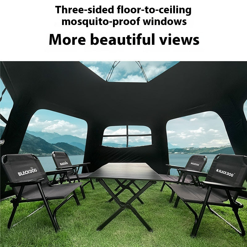 Outdoor Hexagonal Automatic Quickly Open Camping Tent