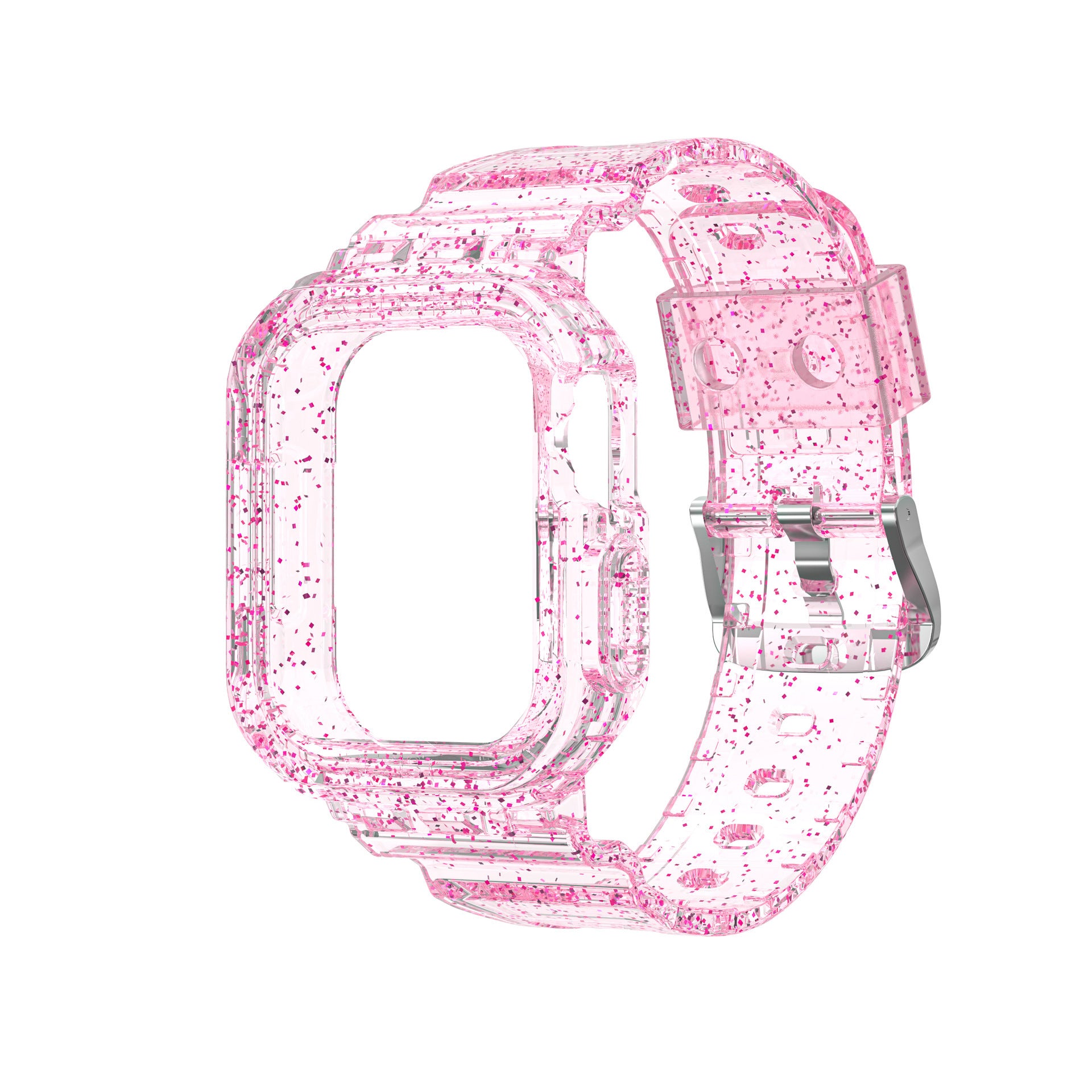 Watch Integrated Glacier Transparent Strap